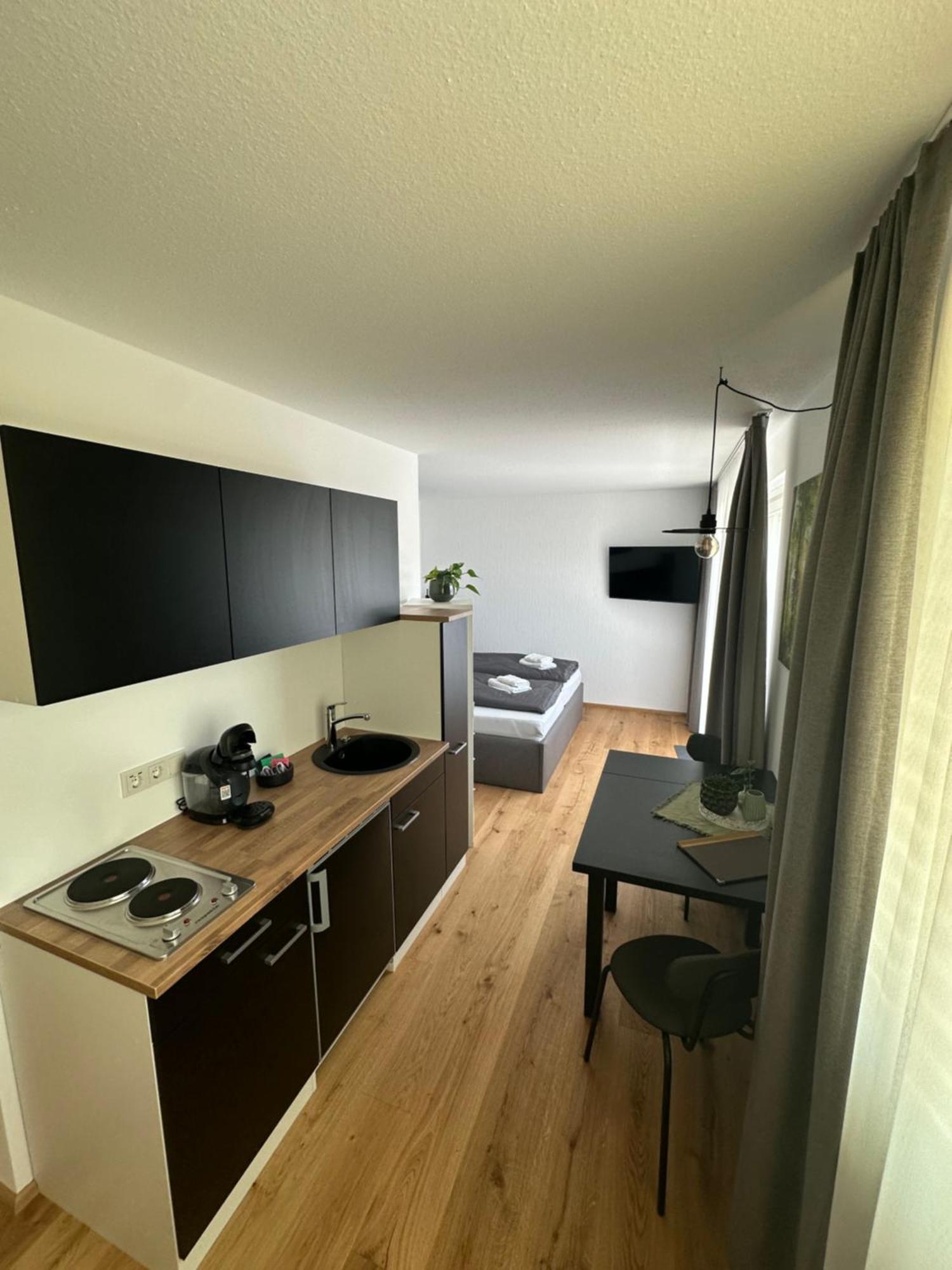 Ferienwohnung Ueber Den Daechern Von Брегенц Екстериор снимка